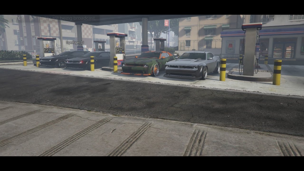 GTA V car meet on ps4
