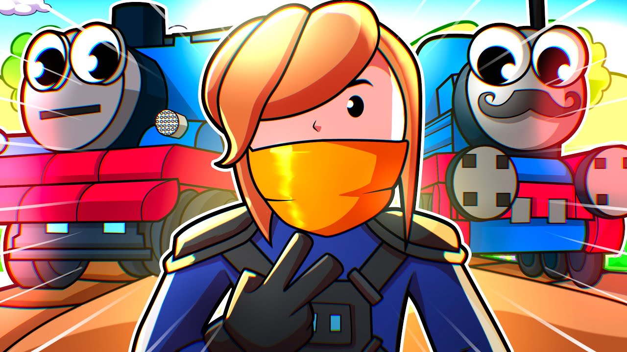 В этой игре есть все Томасы... Мы играли в Trailmakers!
