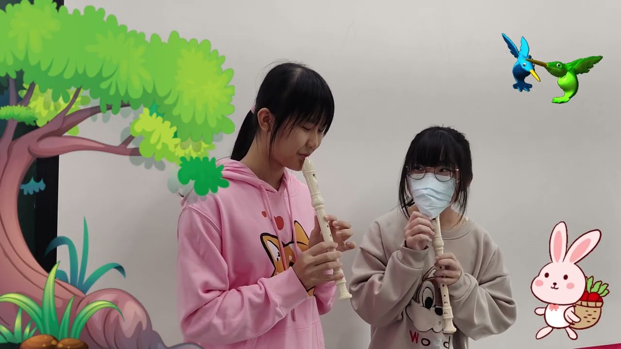 Mozart〈銀鈴〉直笛二重奏 soprano recorder duet 翰林六上