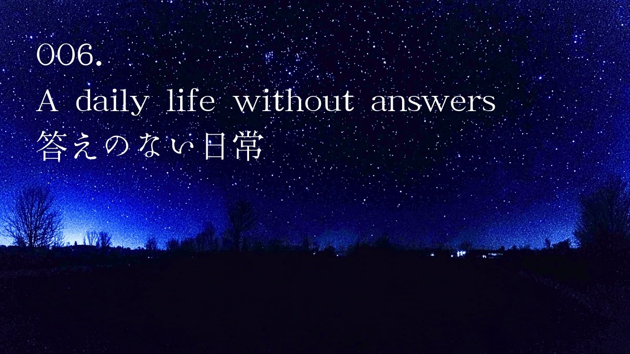 006.【Healing Music】Loneliness & Serenity - Piano and Violin Ensemble　心の欠片に触れる、ピアノとヴァイオリンの癒やし