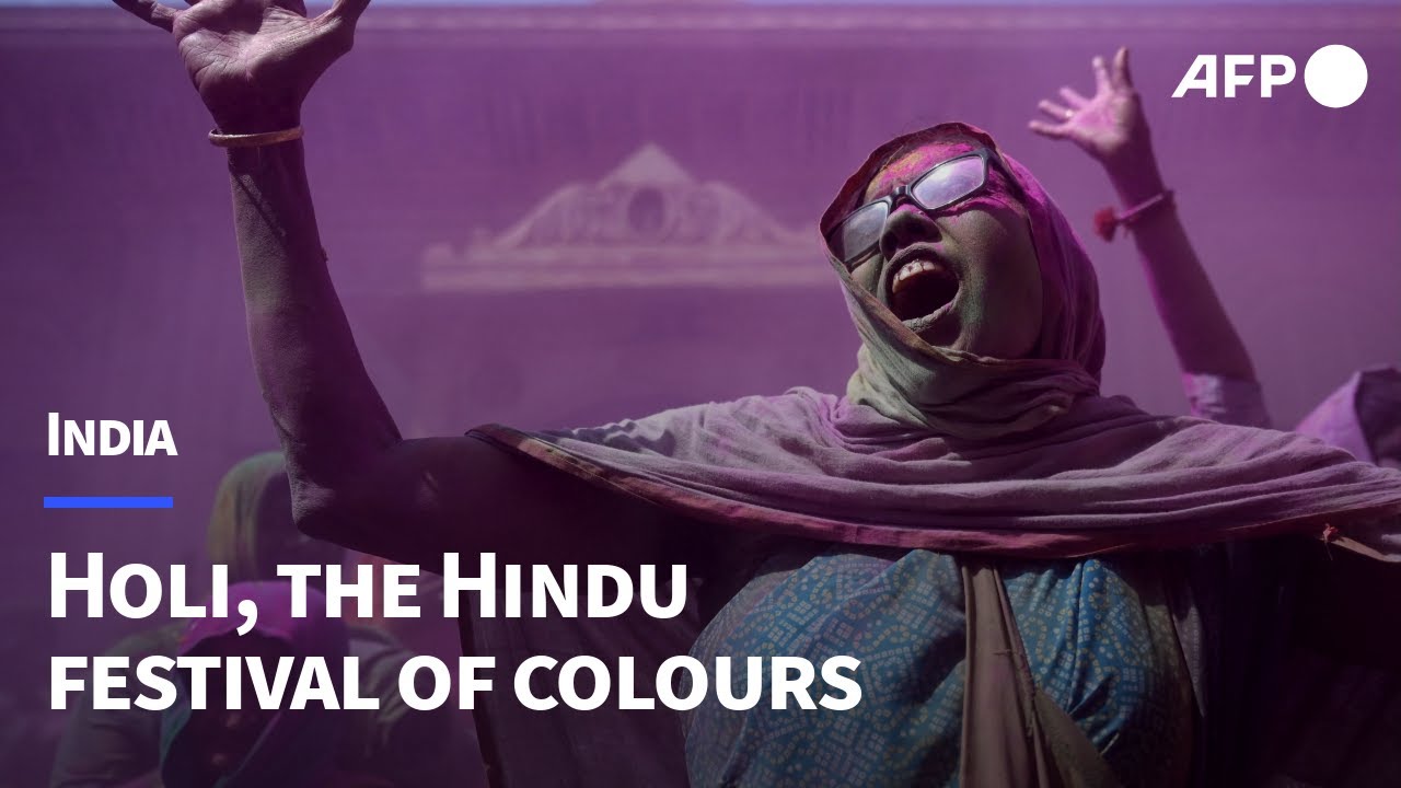 Indians celebrate Holi, the Hindu spring festival of colours | AFP