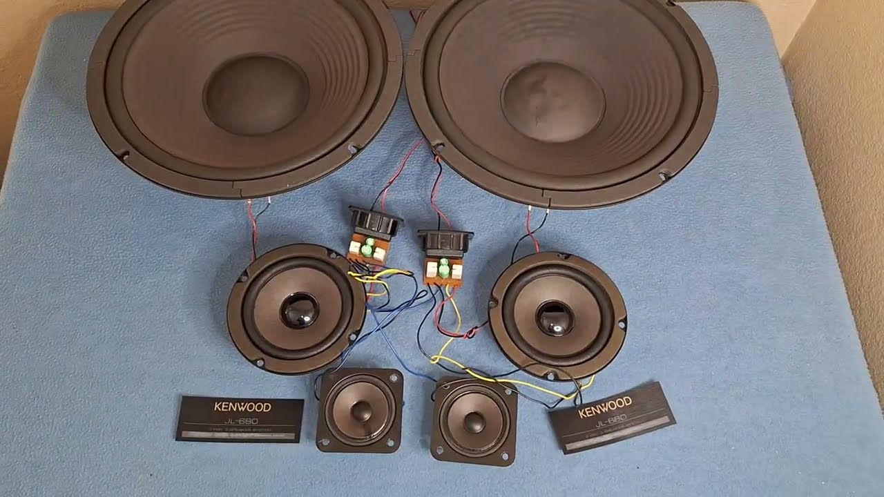 Kenwood JL 680, Componentes Fuera Del Bafle