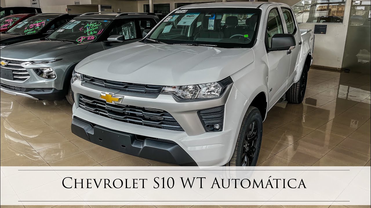 2025 Chevrolet S10 WT Automática 4x4 Diesel: Potência e Versatilidade em um único veículo