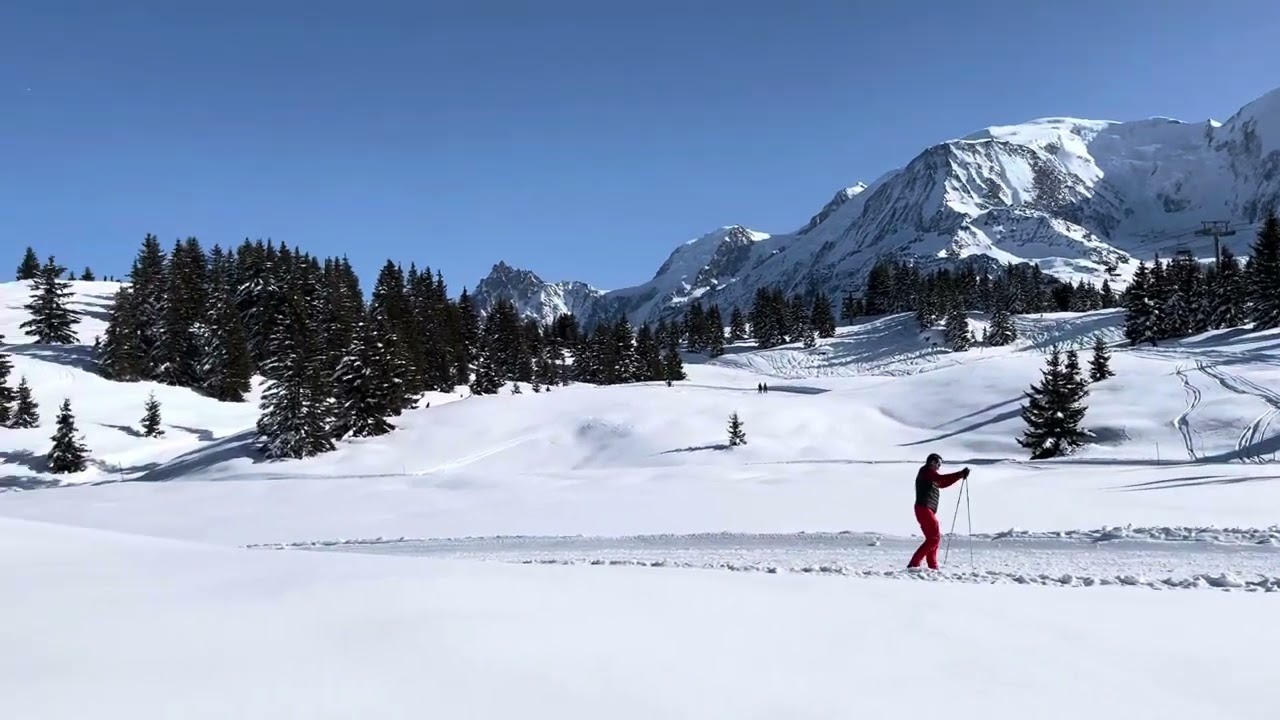 Le Prarion, facing Mont Blanc