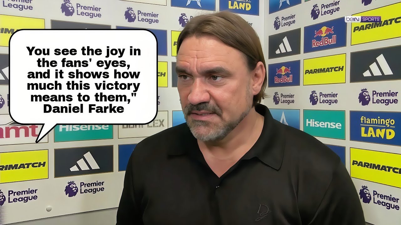 You see the joy in the fans' eyes! Daniel Farke Reacts to Leeds 1-0 Win Vs Everton | Post Match 