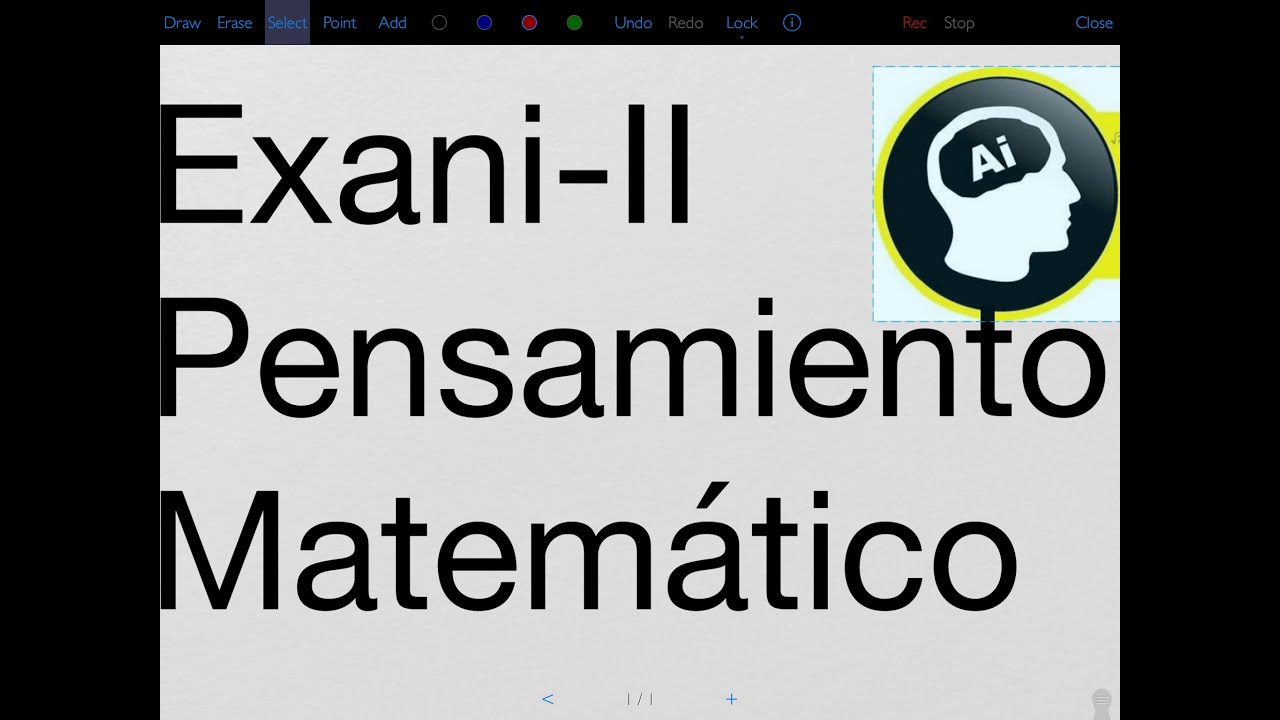 EXANI-II pensamiento matemático