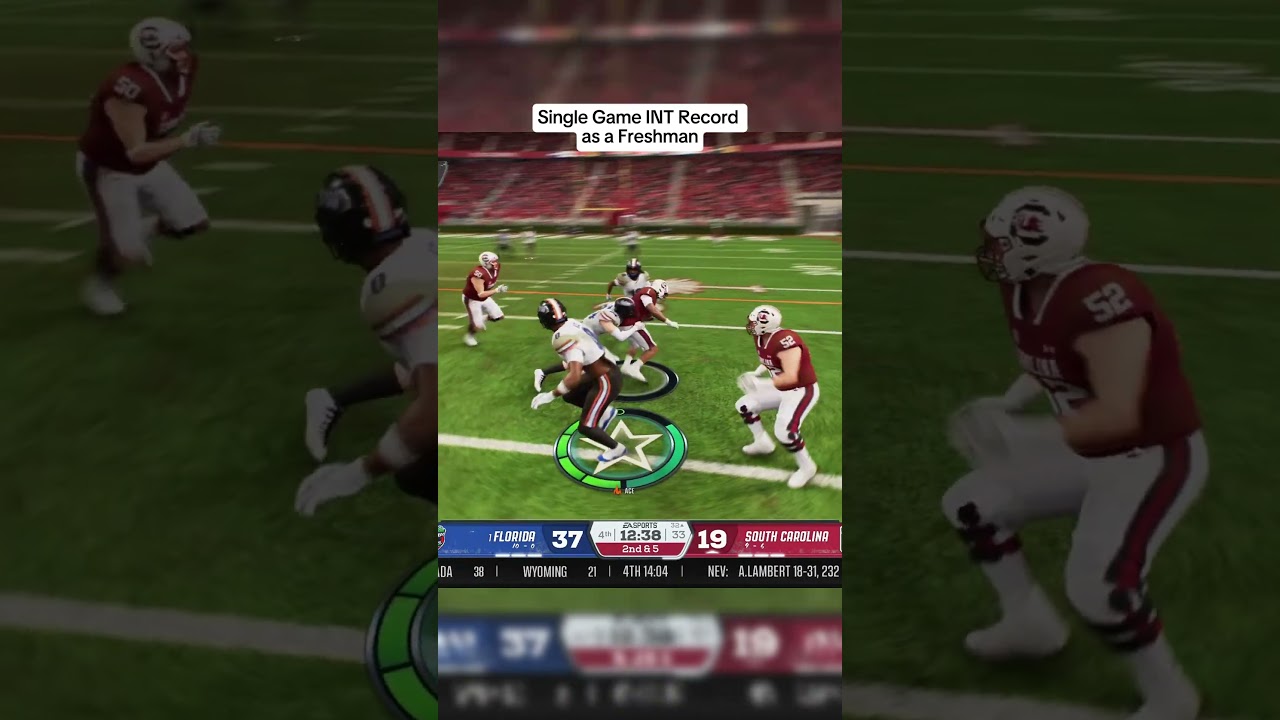 I Broke The Single Game INT Record as a Freshman!