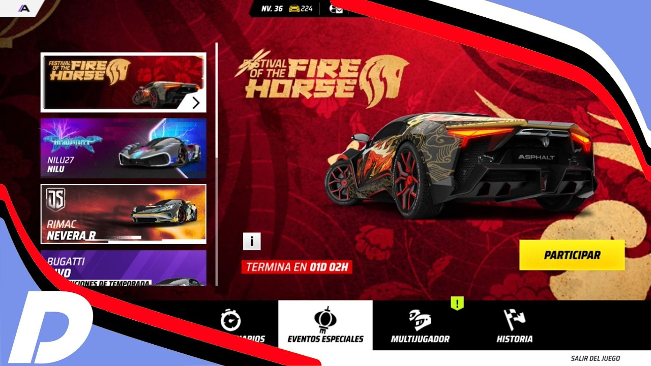 Avance Spotlights y otros eventos antes de su final Asphalt Legends Unite 2026 02 25   01 05 08 01