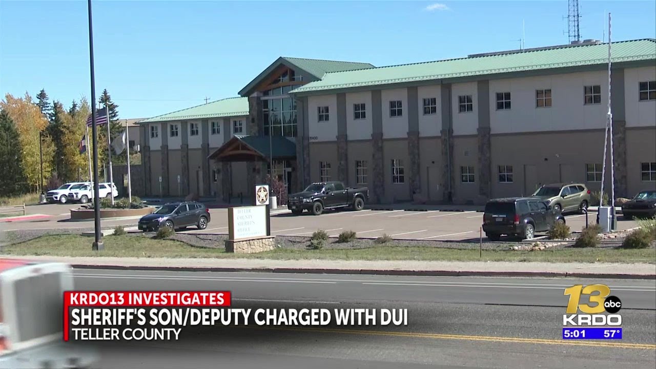 13 Investigates: Son of Teller County Sheriff charged with DUI, hear the dispatch audio