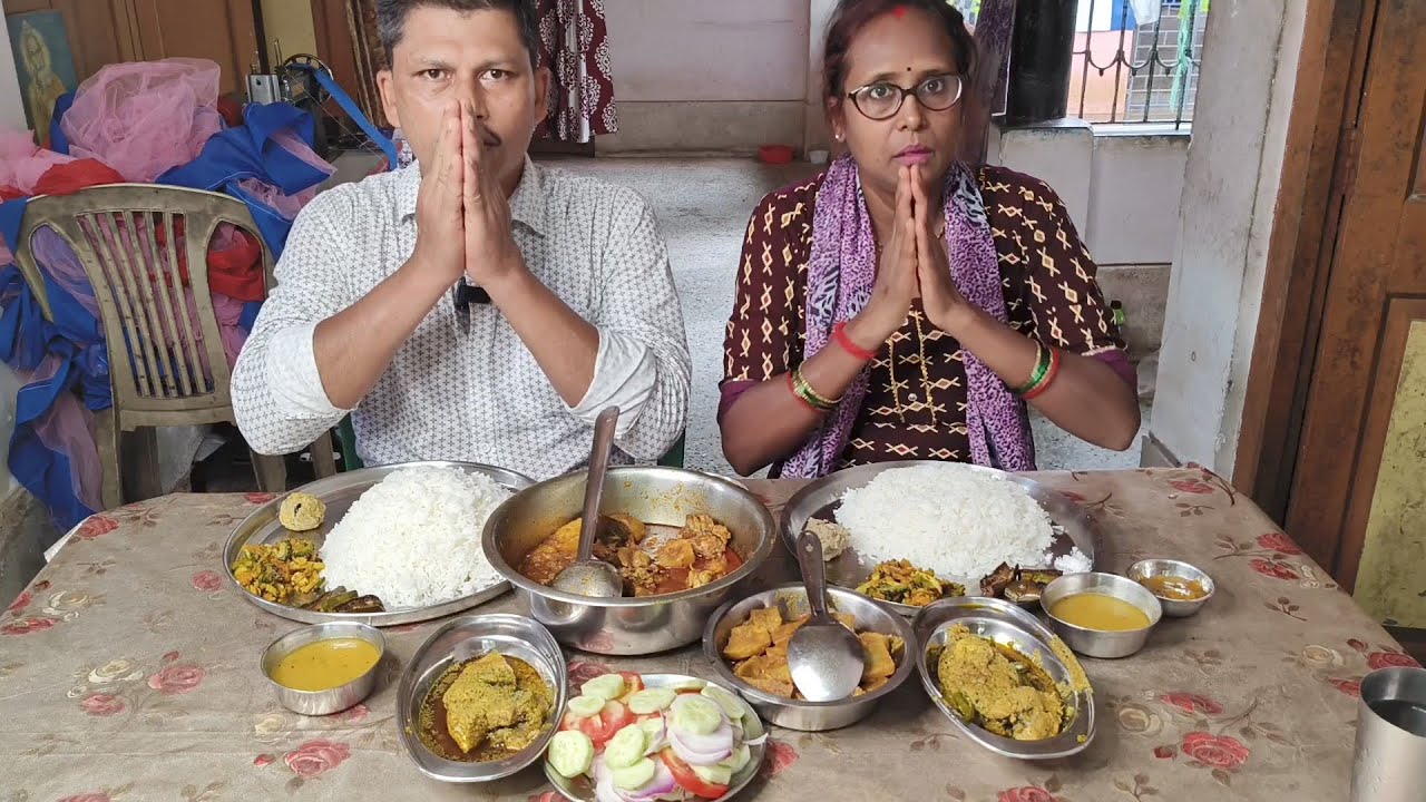 কথা দিলাম এই রকমের ভিডিও আপনাদের সামনে আর কোনো দিন আসবে না | সরষে ইলিশ | গাঠি চিংড়ি | মাংস | ডাল | 