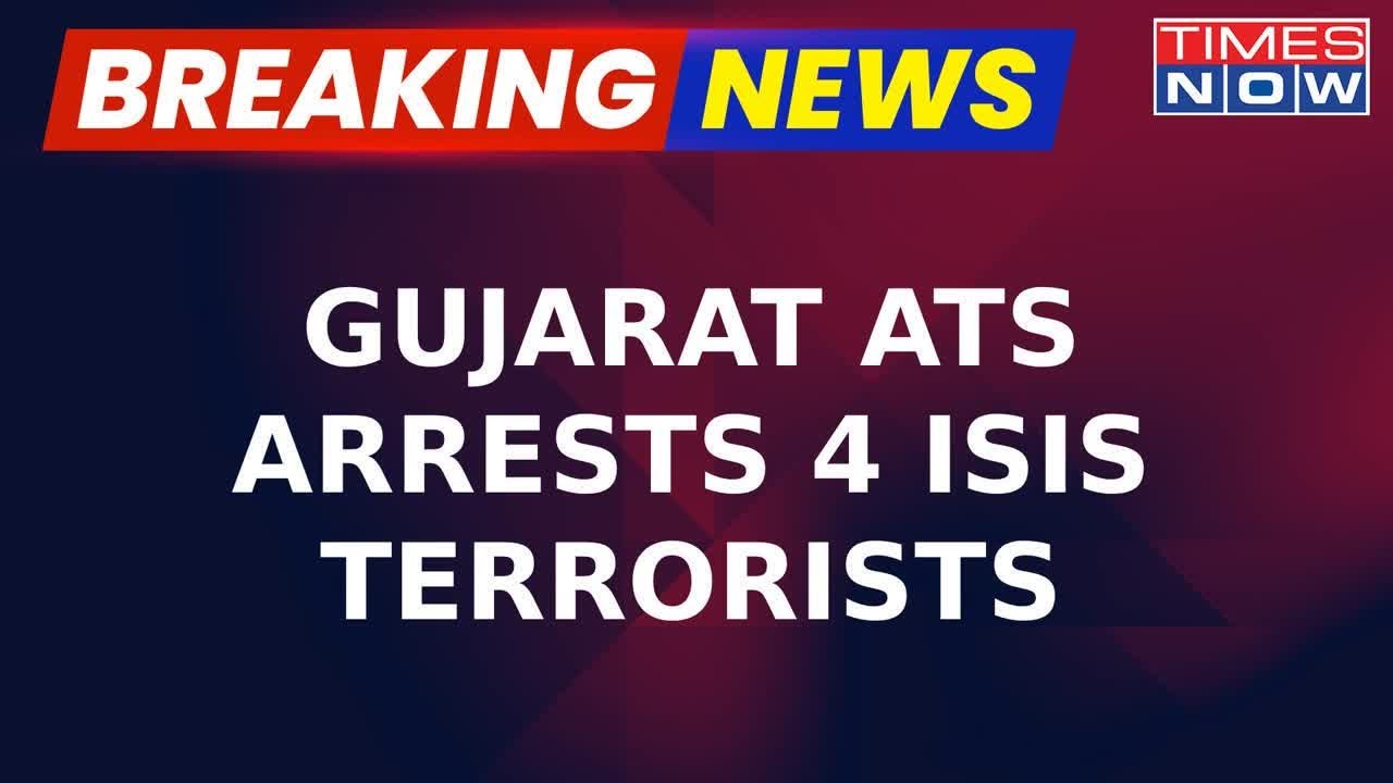 Crackdown On ISIS Network As Gujarat ATS Arrests 4 Terrorists From Ahmedabad Airport | Breaking News