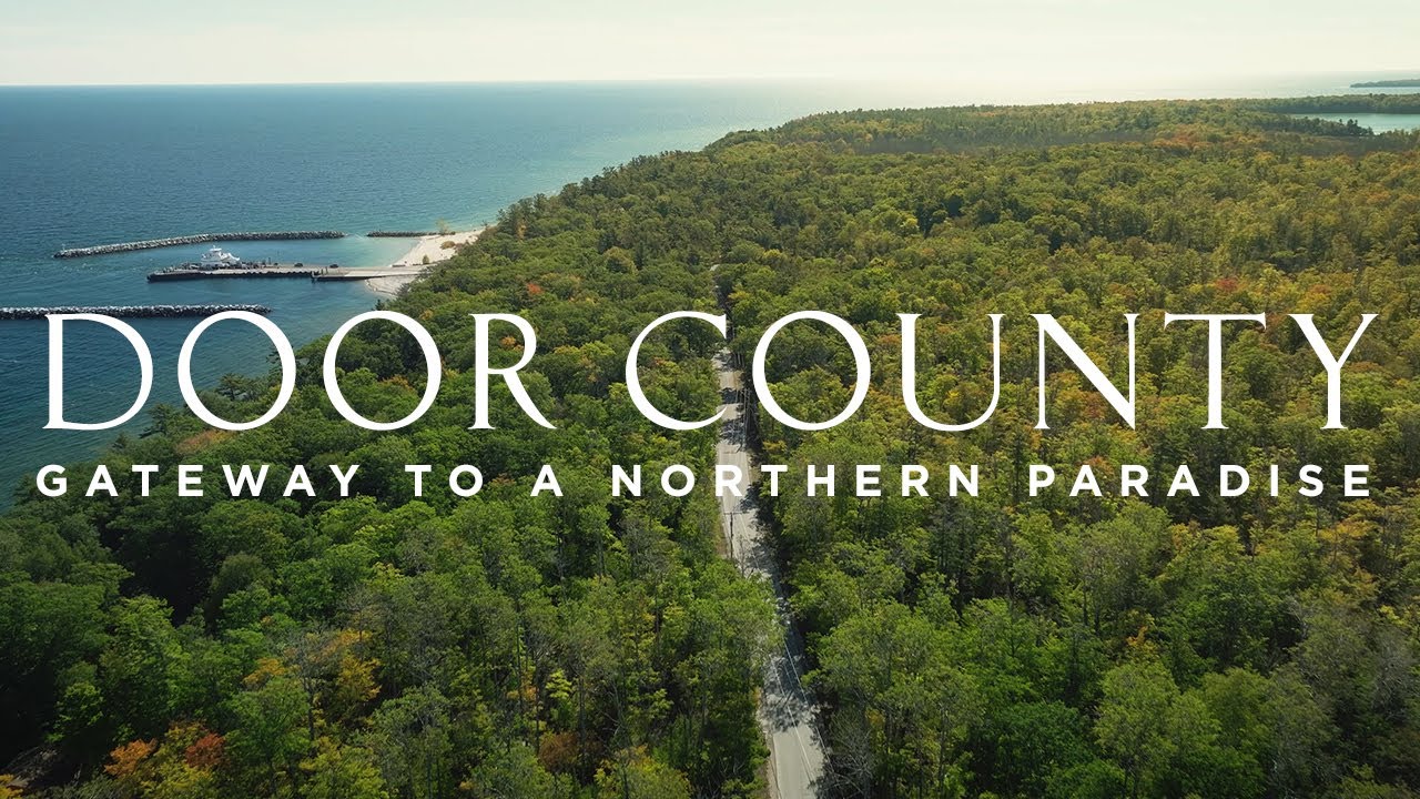 Door County, Wisconsin – Relaxing Drone Footage 4K