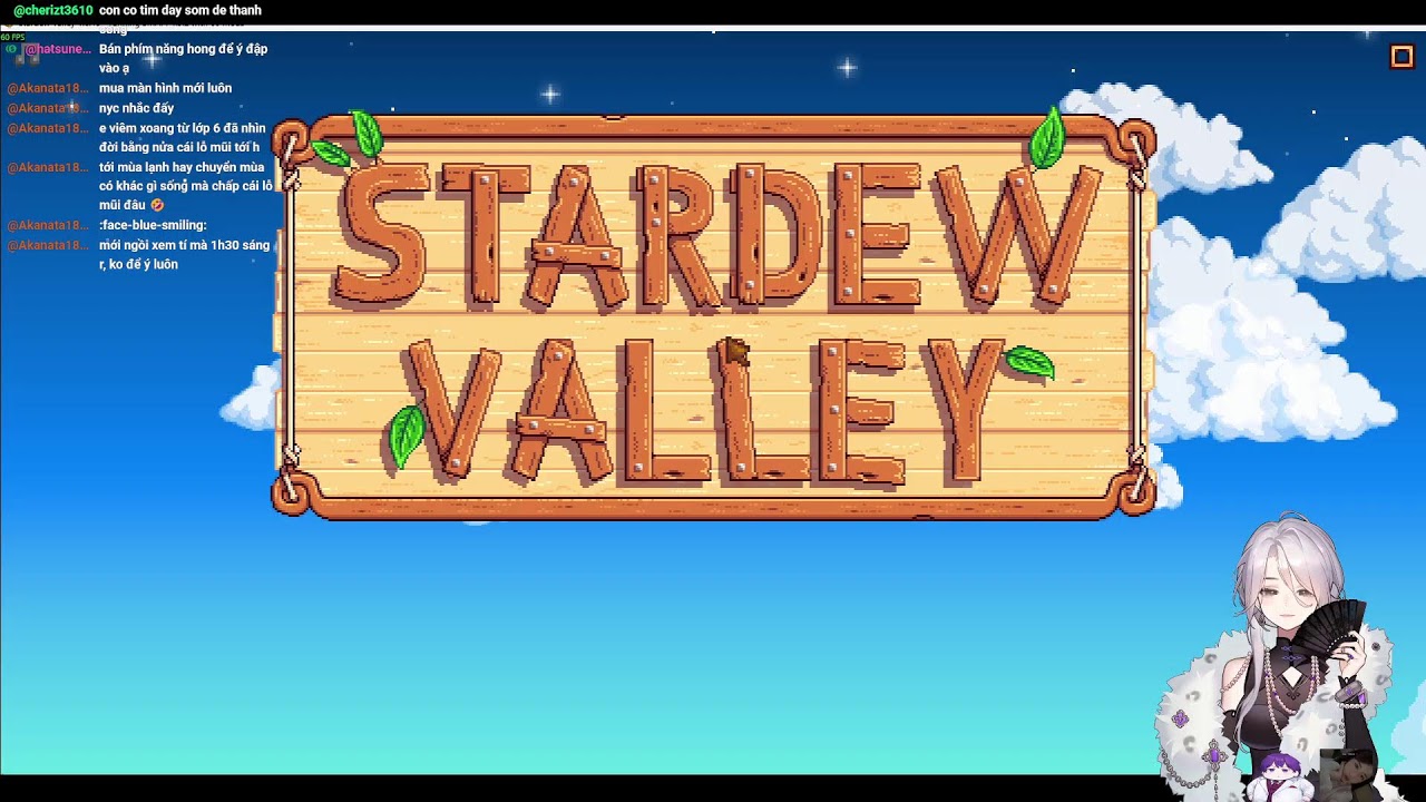 [VN//EN | Stardew Valley] Stream dành cho người đi ngủ hẹ hẹ