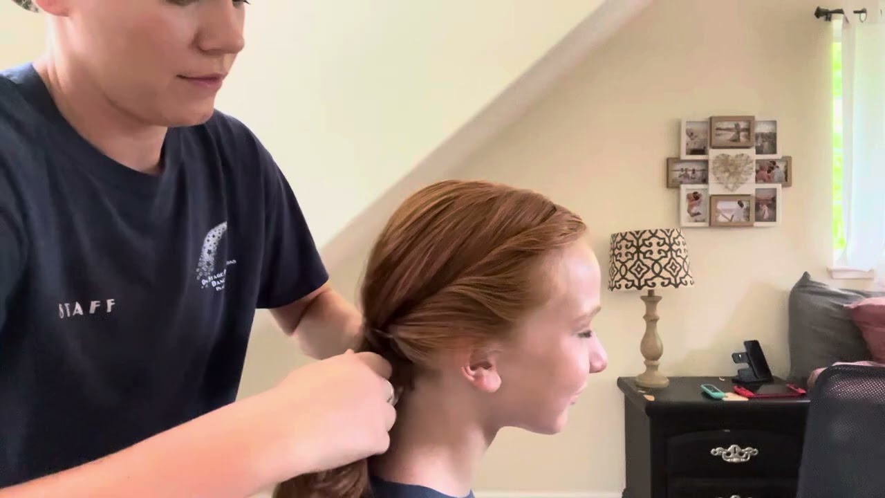 Twists to low ponytail or bun tutorial 2024