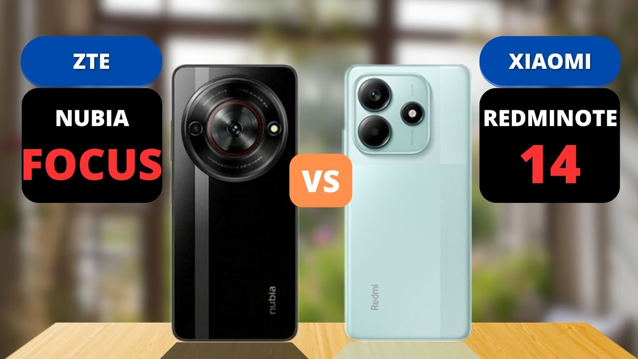 ZTE Nubia Focus vs Redmi Note 14 Comparison