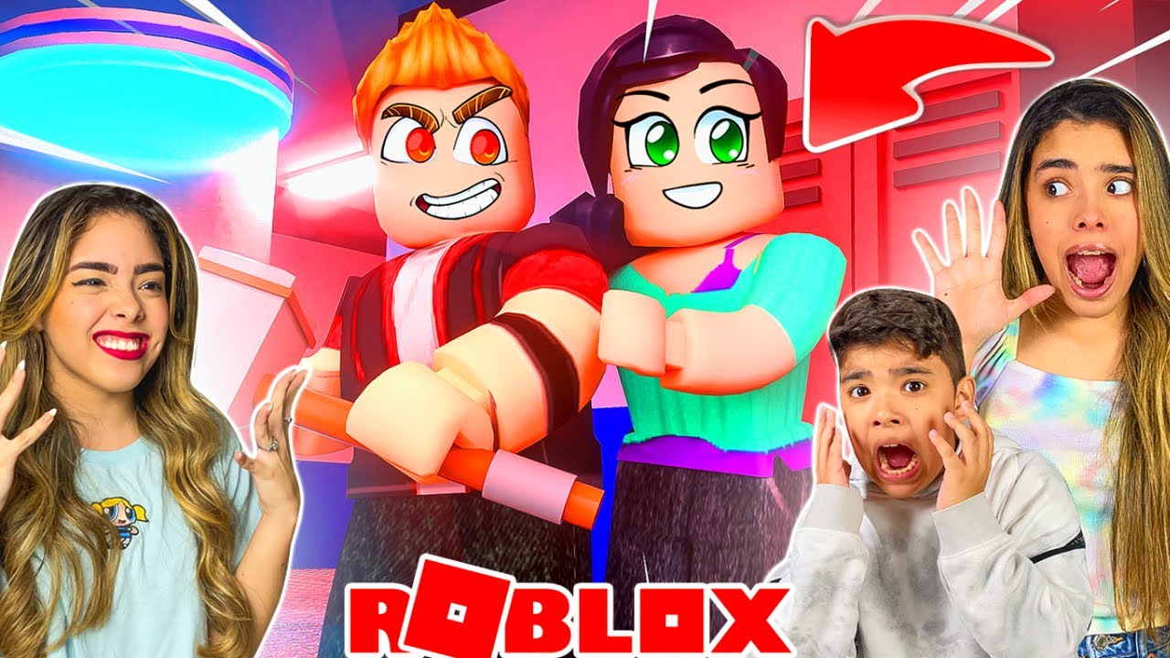 FUJA DO MARRETÃO EM FAMÍLIA !!! - (Roblox Flee the Facility)