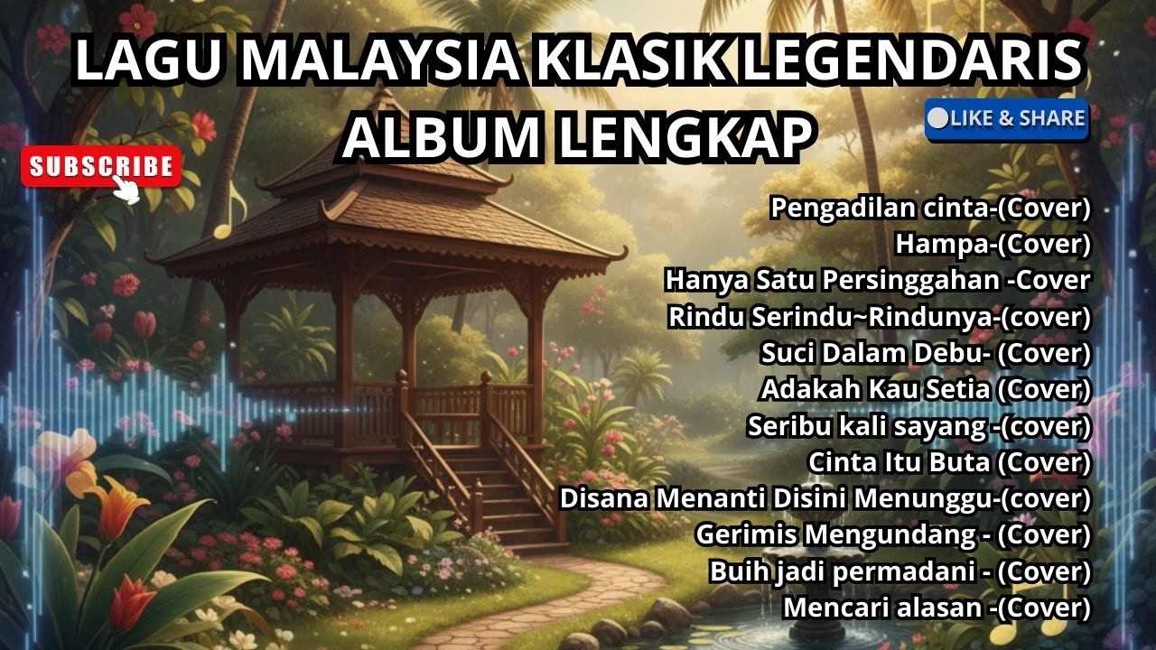 FULL ALBUM MALAYSIA NONSTOP TANPA IKLAN 🎶 Lagu Melayu Santai & Adem