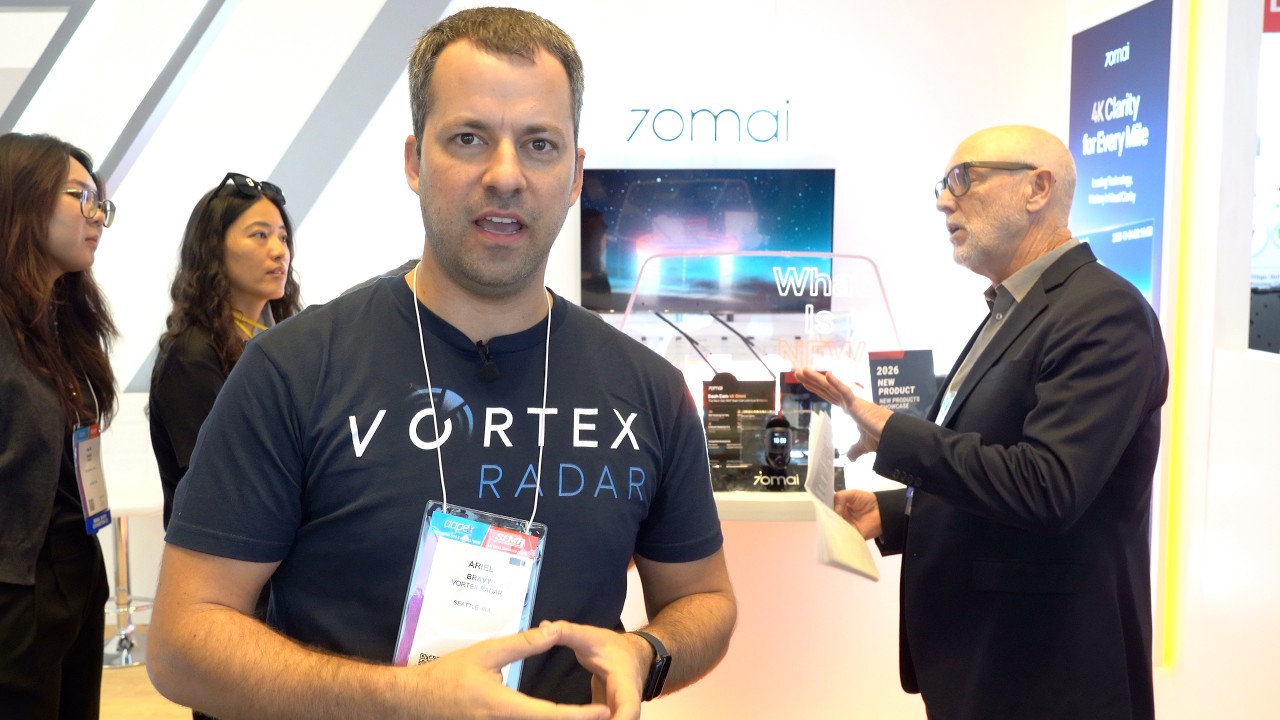 Новые видеорегистраторы 70mai на выставке SEMA