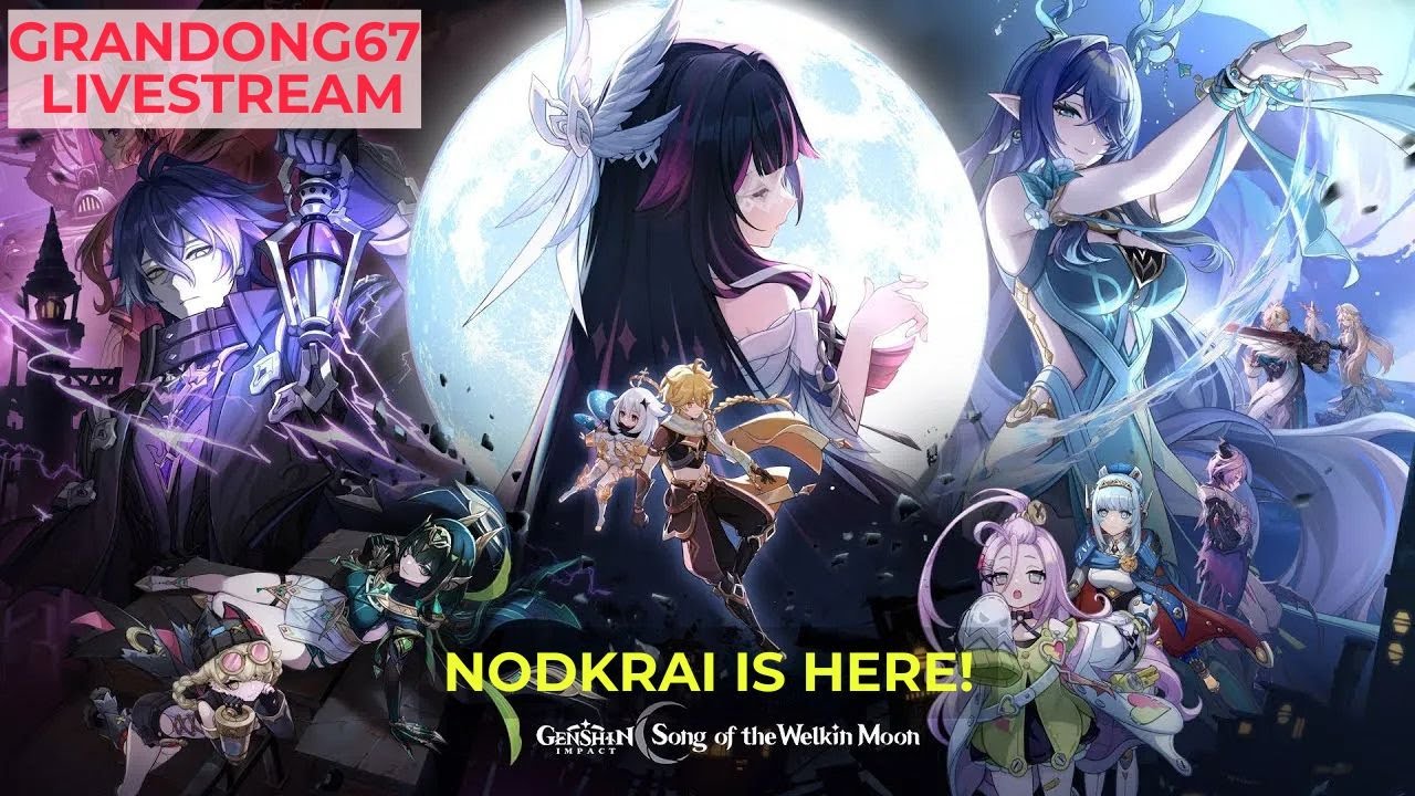 ARCHON QUEST SONG OF THE WELKIN MOON ACT I - GENSHIN IMPACT 6.0 GRANDONG67 LIVESTREAM
