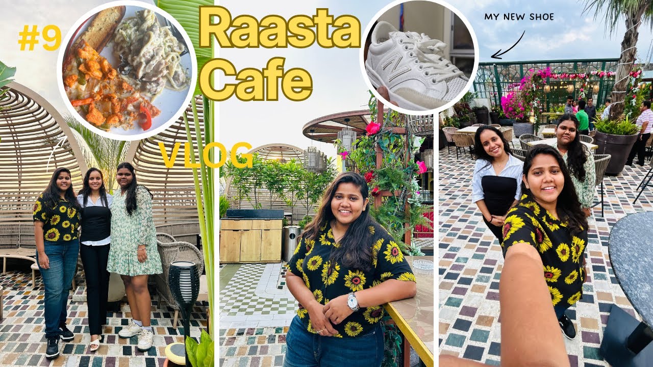 Raasta Cafe Bhubaneswar I My New Balance Proctc Perforations Shoes I VLOG 9 I Unscripted Priyaa I