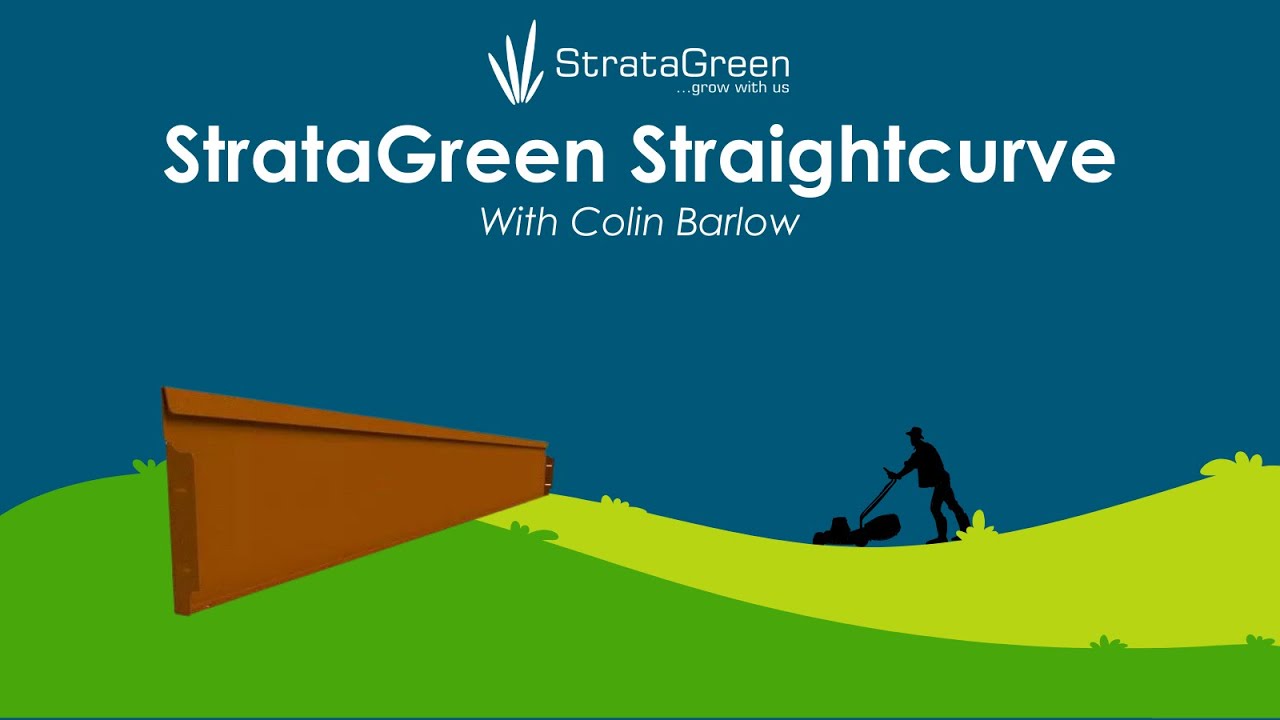 Stratagreen  Straightcurve Flexline Edging