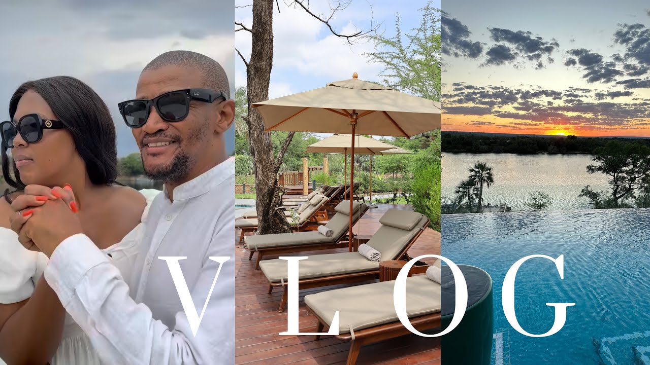 VLOG | Celebrating 1 Year Anniversary Raddison Blu Livingstone Zambia | Hubby  & I visit my parents