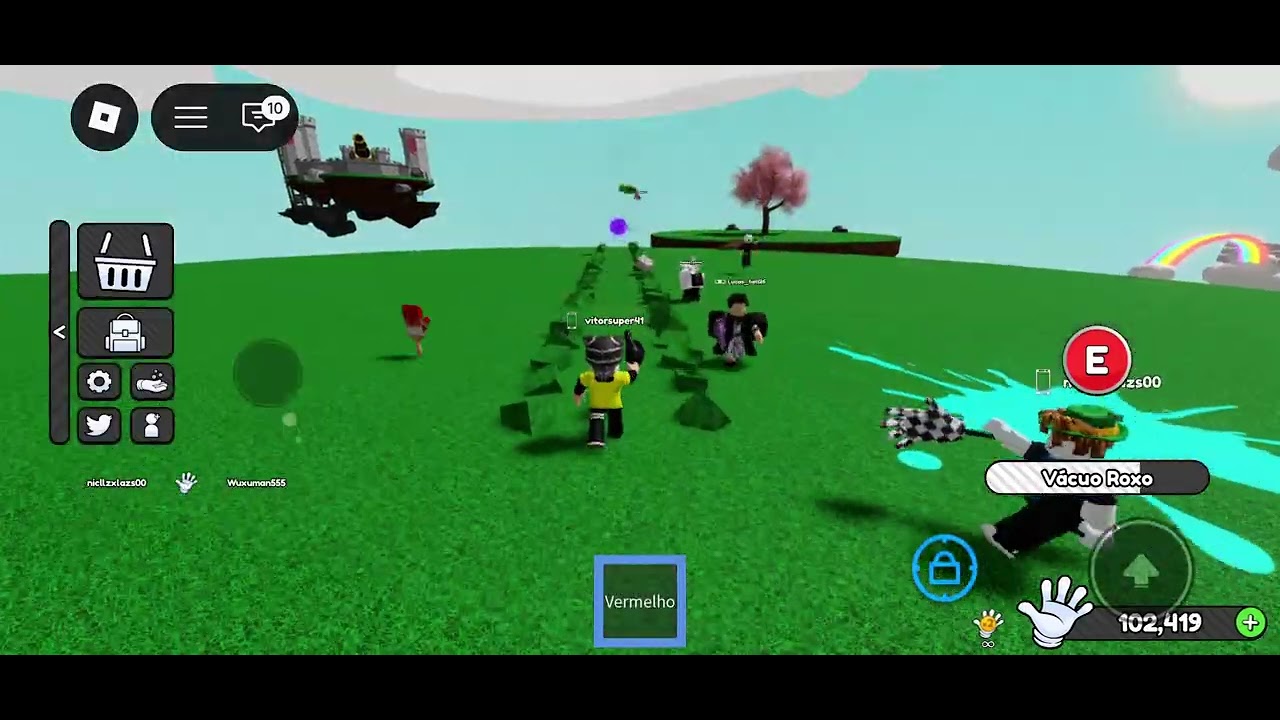 Jogando slap blattes