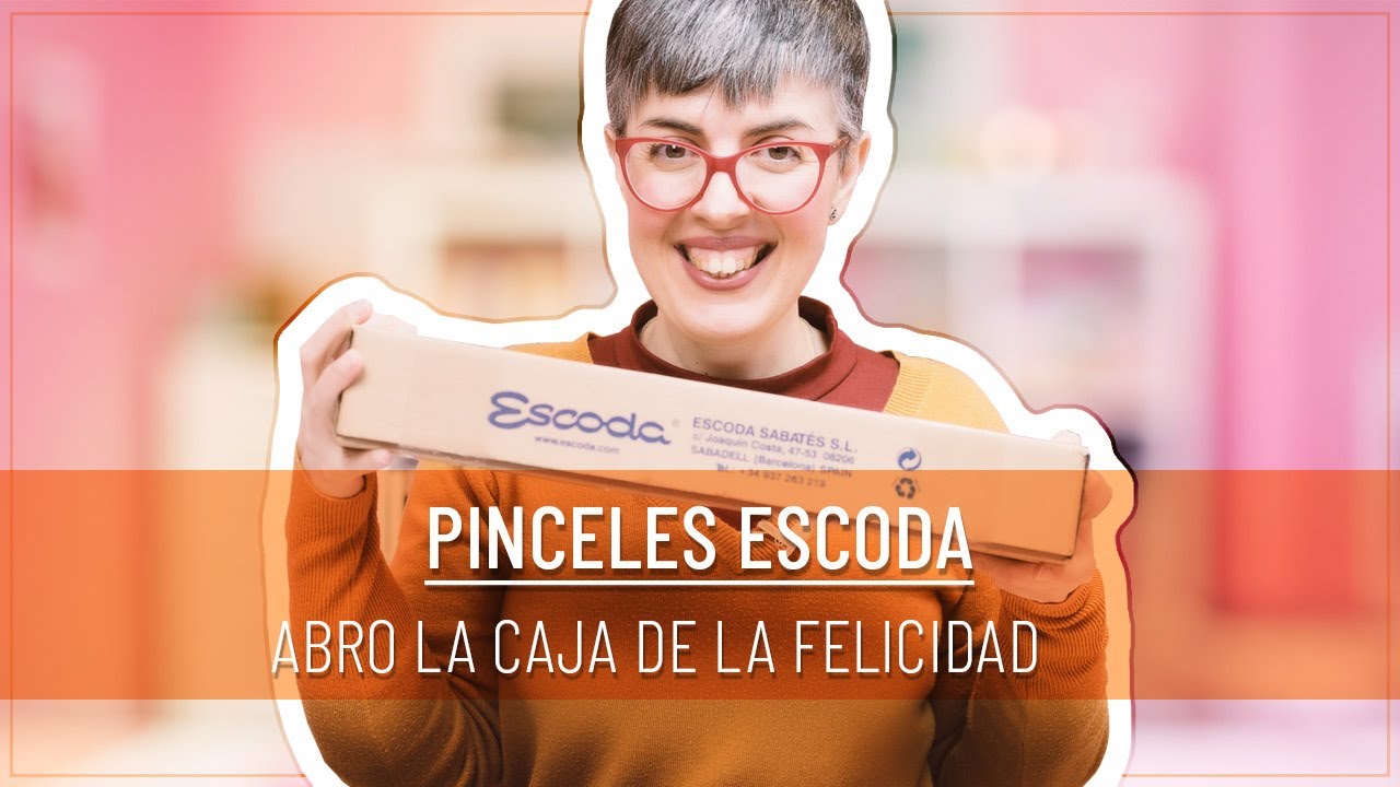 Abro LA CAJA DE LA FELICIDAD | Pinceles ESCODA