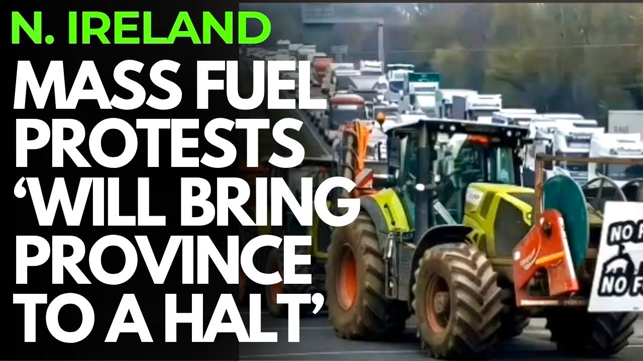&laquo;Мы на грани краха&raquo; &mdash; протесты в Северной Ирландии направлены на паралич провинции.