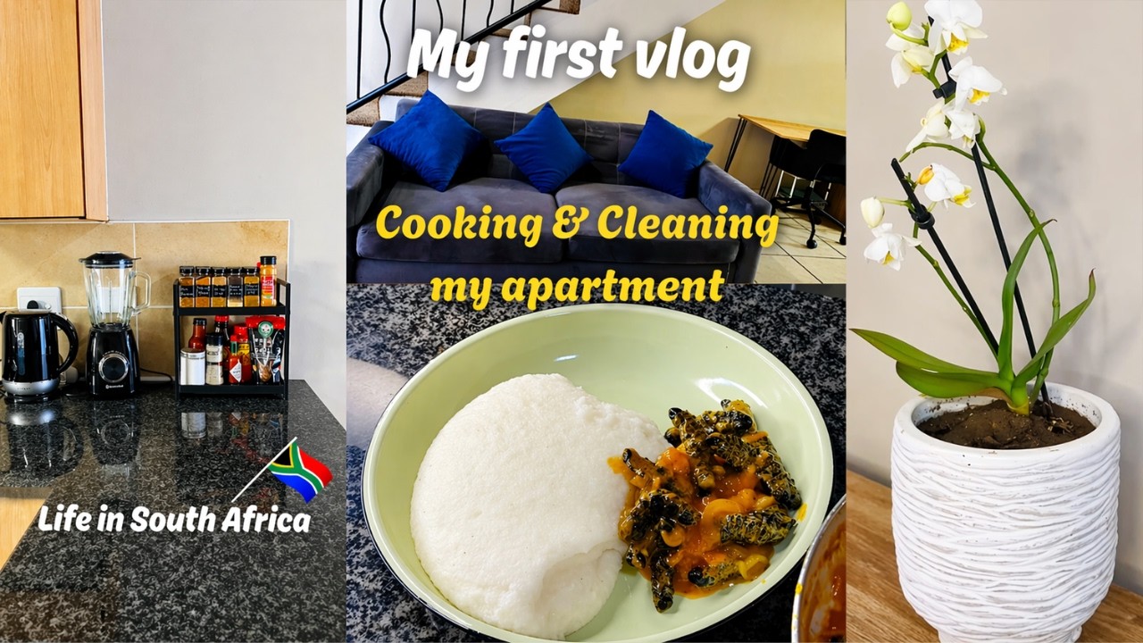 My First Vlog 😇 | Life Updates | Cooking, Cleaning & Life in My 30s 😊🇿🇦