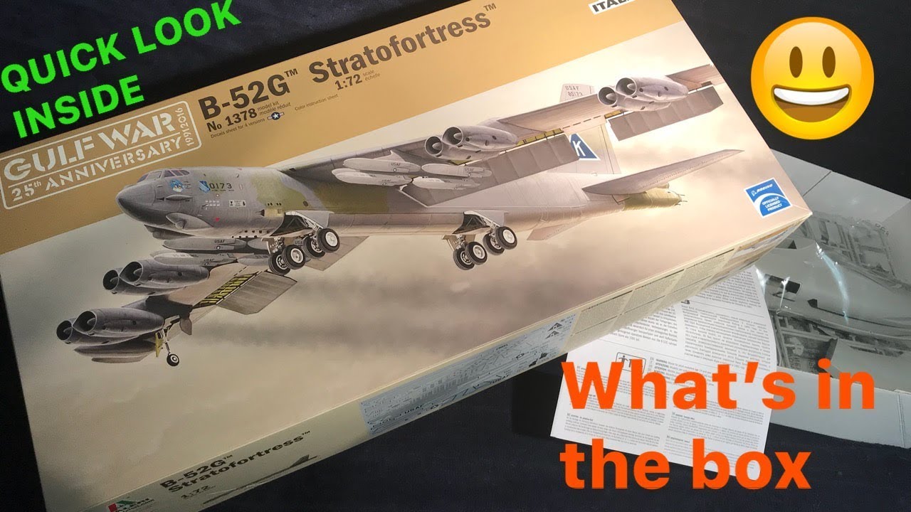 Italeri B 52G Stratofortress 1/72 Gulf War 25th Anniversary