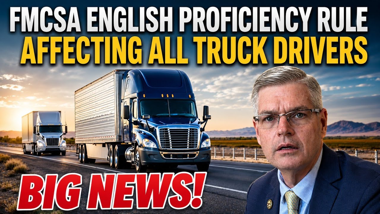 FMCSA Wants To Change The English Proficiency Rule For Truck Drivers & Make It A Law
