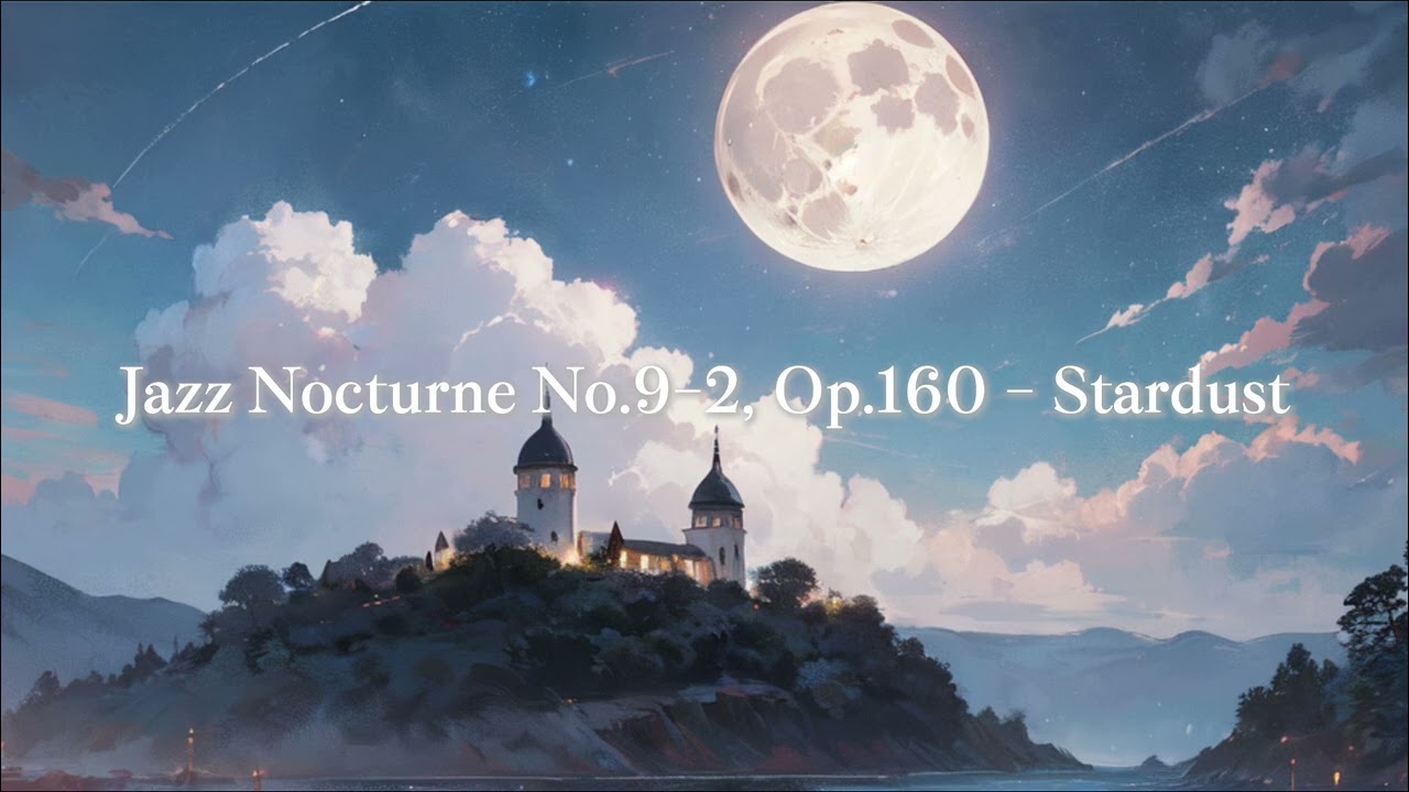 Jazz Nocturne No.9-2, Op.160 - Stardust | ピアノジャズの夜想曲 by M-DM