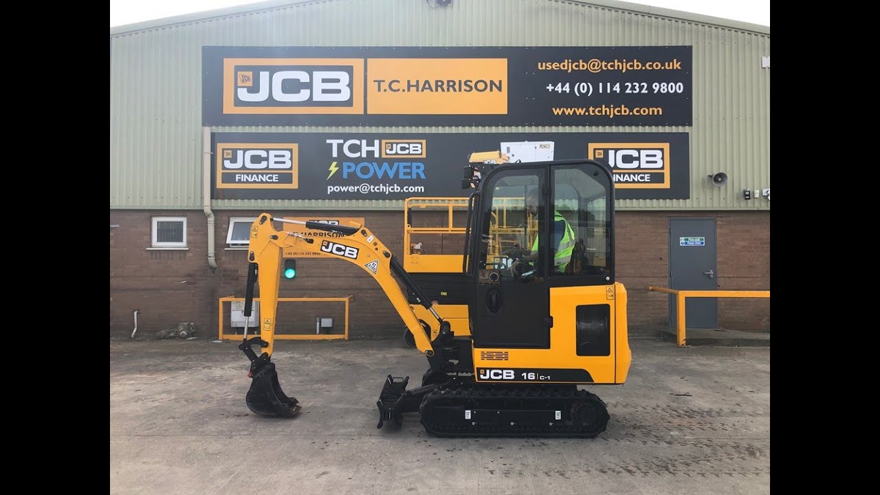 FOR SALE - 2020 JCB 16C-1 MINI EXCAVATOR - 2701834