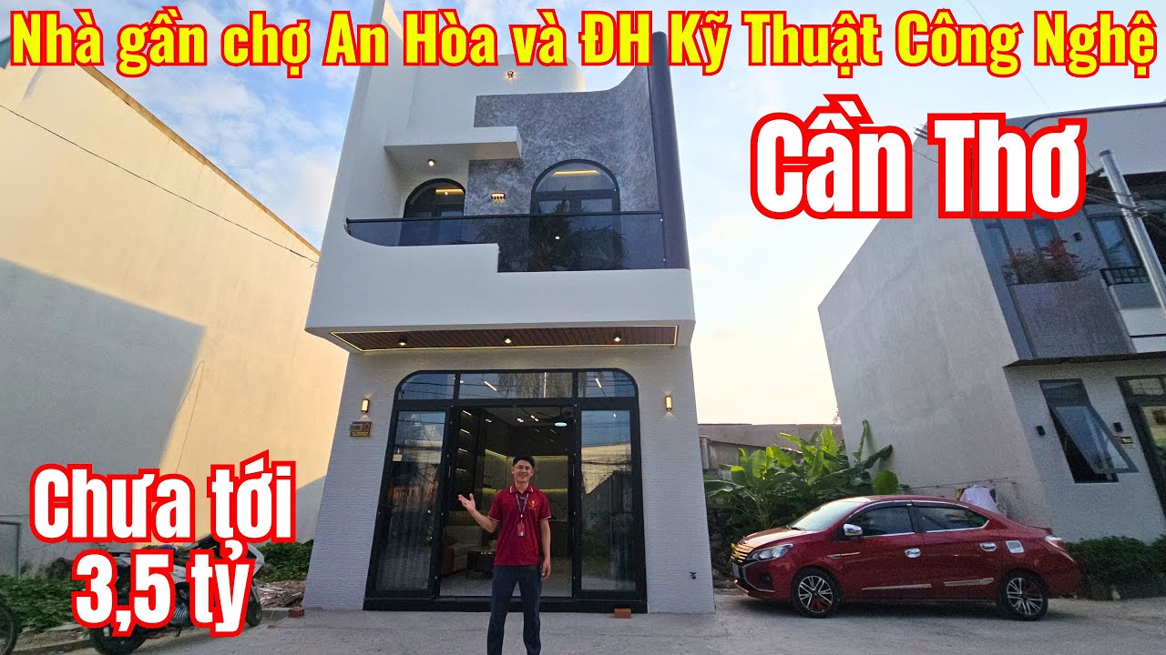 Nhà dưới 3,5 tỷ gần chợ An Hòa và đại học kỹ thuật công nghệ Cần Thơ | Nhà Đất Đại Điền