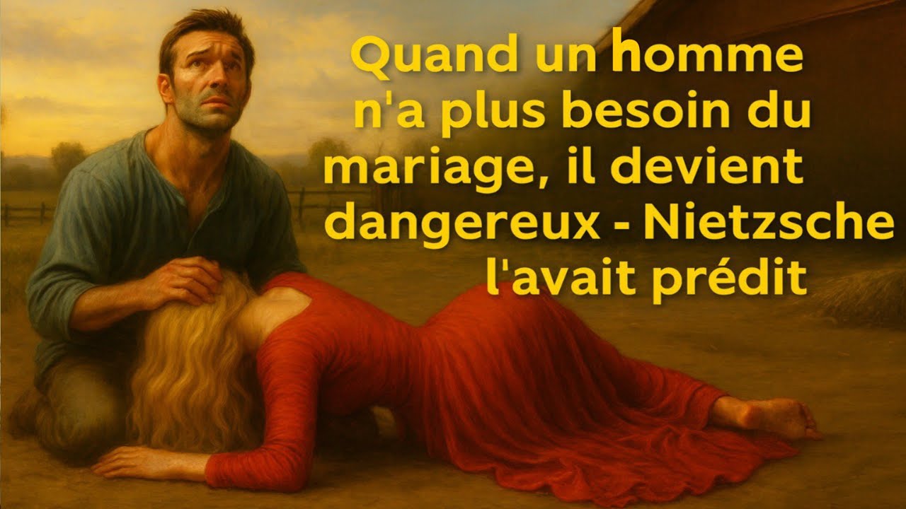 Quand un homme n’a plus besoin du mariage, il devient dangereux – Nietzsche l’avait prédit