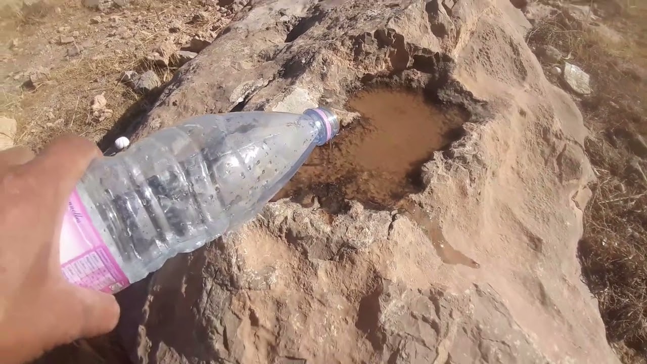اشارة جرن خفيف العمق على صخرة  وكيفية تحديد الاتجاه للهدف تابعوا
