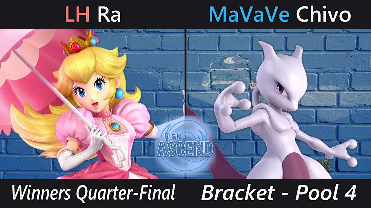 Sign 1: Ascend Bracket - Pools - LH| Ra (Peach) VS KG| Chivo (Mewtwo, Pikachu)