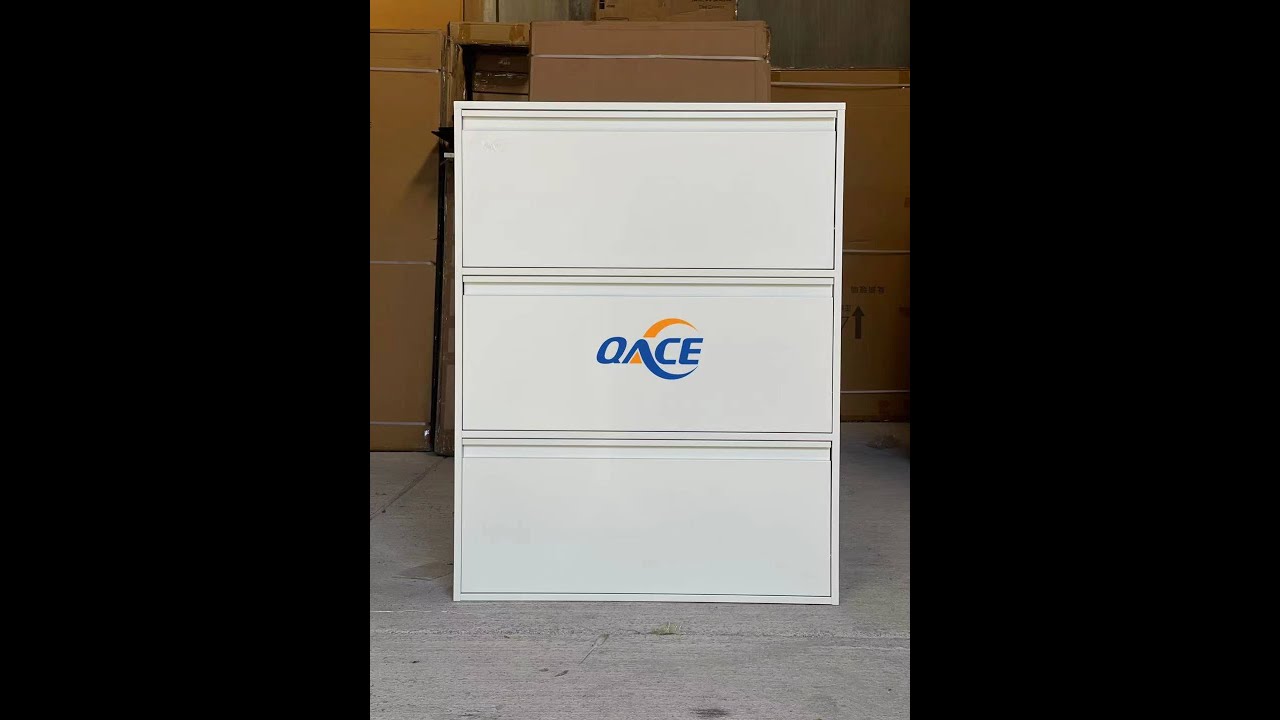 Installation video of QACE steel Shoe cabinet