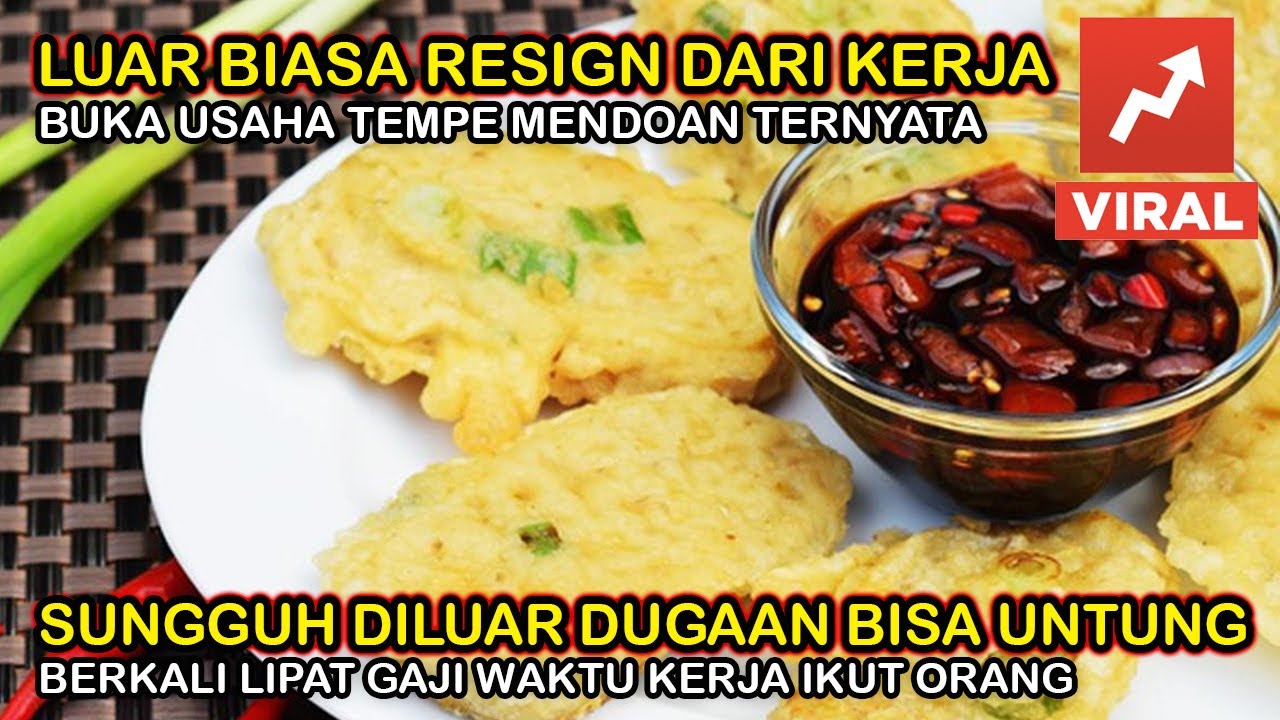 MUNDUR DARI MARKETING HOTEL SEKARANG MALAH SUKSES JADI BOS USAHA TEMPE MENDOAN.IDE USAHA TAHUN 2025