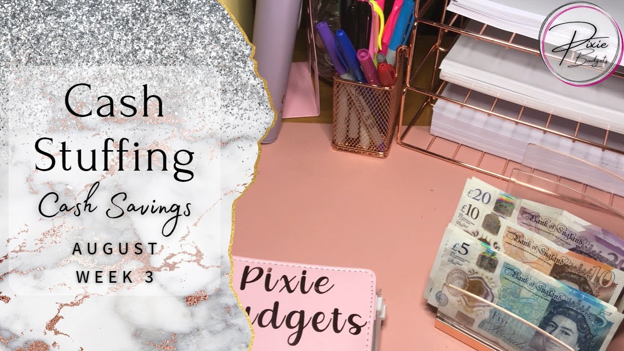 NEW SAVINGS CHALLENGE BINDER AND CASH STUFFING | CASH ENVELOPES AND BUDGETING UK