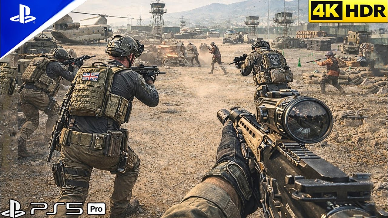 (PS5) ESCAPE FROM ENEMY BASE | Realistic ULTRA Graphics Gameplay [4K 60FPS HDR] Call of Duty