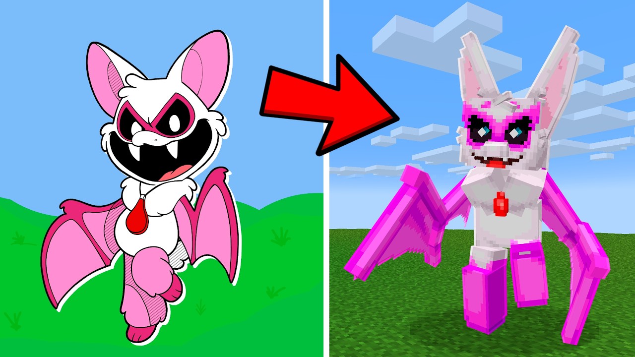 I remade every mob into NIGHTMARE CRITTERS in Minecraft
