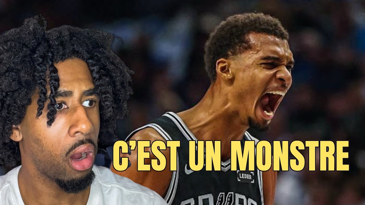 VICTOR WEMBANYAMA DÉTRUIT LES MAVS - RÉACTION