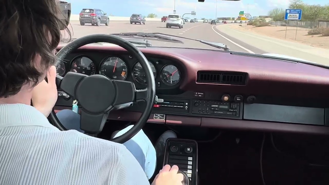 Driving Video 1983 Porsche 911SC Cabriolet Numbers Matching 45k Orig Miles Cascio Motors