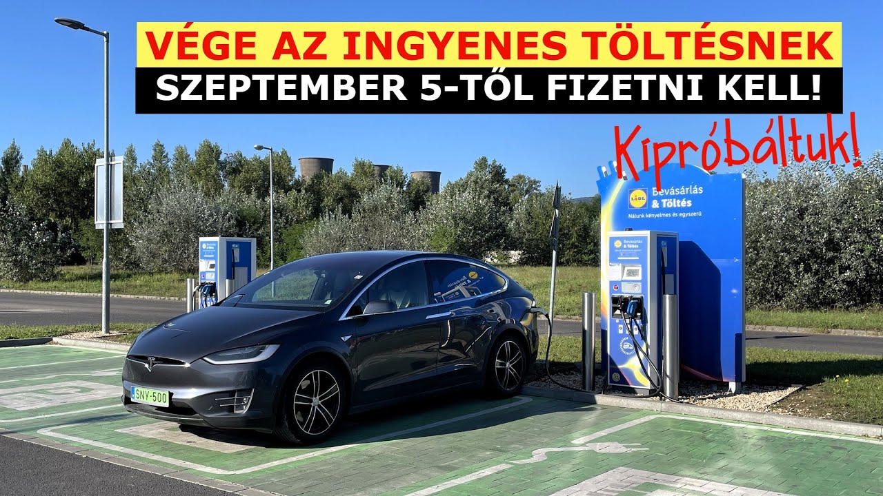 Kipróbáltuk a fizetős töltést a Lidl-nél