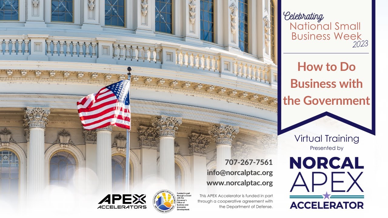 How to Do Business With the Government - Introductory Training