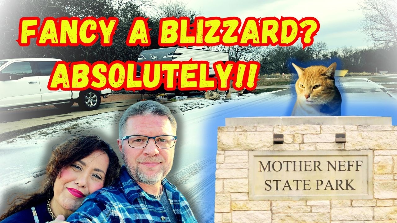 Mother Neff State Park - RV’ing in a Texas Freeze!
