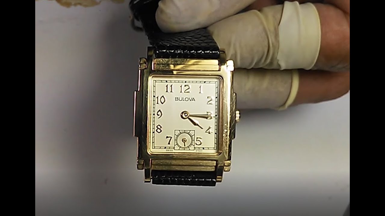 Consertando relógio Bulova Suíço, que estava parando | Manutenção de Máquina Eta 980 153