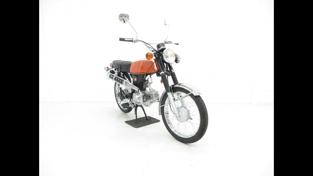 An Early 5 Speed Honda SS50 in Tremendous Show Condition - SOLD!